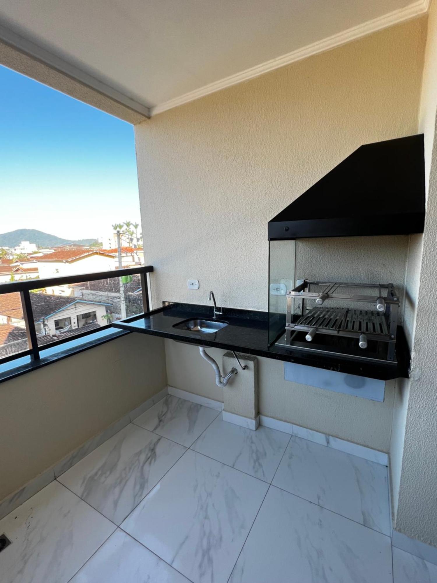 Apartamento Elegante, Ar-Condicionado, Wi-Fi, Piscina No Terraco Do Predio E Varanda Exclusiva Убатуба Екстериор снимка